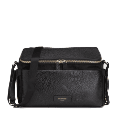 Image showing the Alyssa Stroller Organiser, Black & Gold product.
