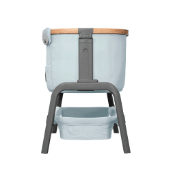 Image showing the Iora Eco Bedside Crib, Essential Grey product.