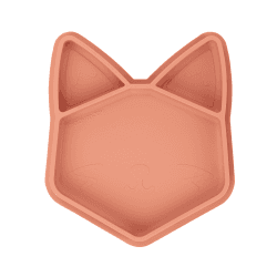 Image showing the Eats' Isy Silicone Plate Cat product.
