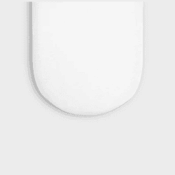 Image showing the Organic Cotton Moses Basket Fitted Sheet, 30x70cm - 35x75cm, White product.