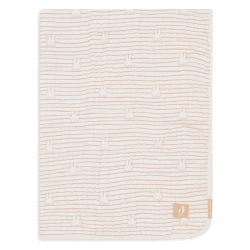 Image showing the Jollein x Miffy Muslin Baby Blanket, 75 x 100cm, Biscuit product.