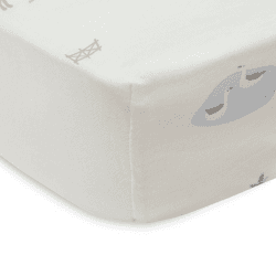 Image showing the Jersey Cot Fitted Sheet, Farm product.