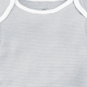 Image showing the Long Sleeve Bodysuit, 0 - 3 Months, Blue Stripe product.