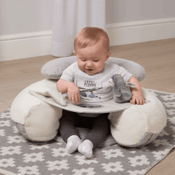 Image showing the Welcome to the World Soft Sit & Play Floor Seat, Wish Upon A Cloud product.