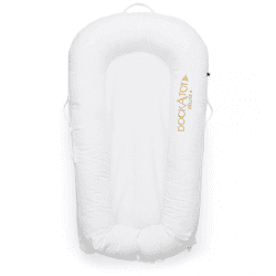 Image showing the Deluxe+ Dock Baby Nest, Pristine White product.