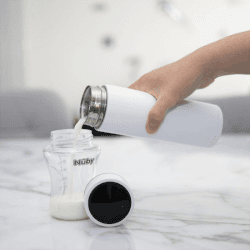 Image showing the RapidCool Portable Baby Bottle Maker, White product.