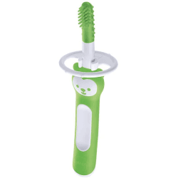 Image showing the Massaging Brush with Safety Shield, Green product.