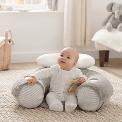 Image showing the Welcome to the World Soft Sit & Play Floor Seat, Elephant product.