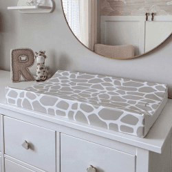 Image showing the Anti Roll Changing Mat, Giraffe Print product.