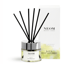 Image showing the Scent to Boost Your Energy Reed Diffuser Feel Refreshed, 100ml, White product.