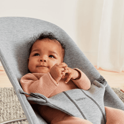 Image showing the Bliss Bouncer, 3D Jersey, Light Grey product.