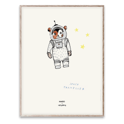 Image showing the Soft Gallery Space Traveller Print, 30 x 40cm product.