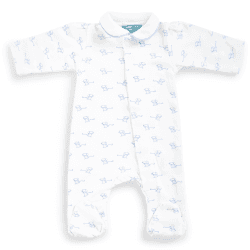 Image showing the Mouse Magnetic Fastening Sleepsuit Onesie, 3 Months, Blue product.