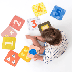 Image showing the Savannah Adventures My First Tummy Time Sensory Flash Cards, Multi product.