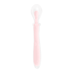 Image showing the Flexible Training Spoon, Pink product.