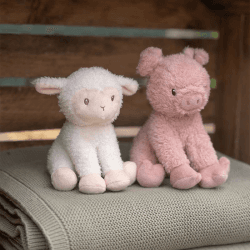 Image showing the Little Farm Sheep Soft Toy product.