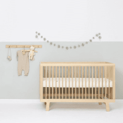 Image showing the Natural Sprung Cot Bed Mattress, Natural product.