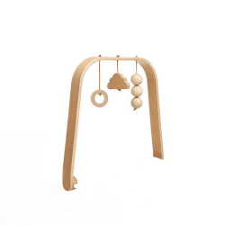 Image showing the Levo Wooden Activity Arch for Baby Rocker, Beech product.