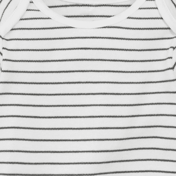 Image showing the Long Sleeve Bodysuit, 3 - 6 Months, Grey Stripe product.