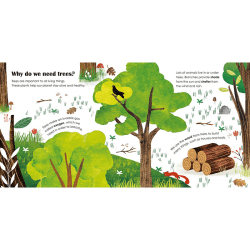 Image showing the Trees: A Lift The Flap Eco Book product.