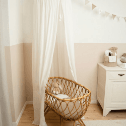 Image showing the Baby Bunny Muslin Canopy product.
