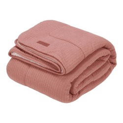 Image showing the Pure Bassinet Blanket, Pink Blush product.