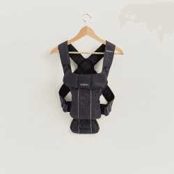 Image showing the Mini Baby Carrier, 3D Mesh, Anthracite product.