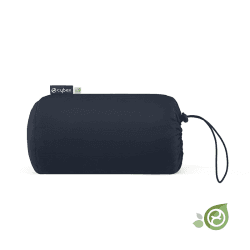 Image showing the Snøgga Puffer Footmuff, Ocean Blue product.