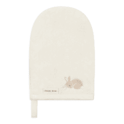 Image showing the Bunny Embroidered Bath Mit product.
