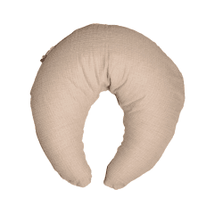 Image showing the Pure Muslin Nursing Pillow, Beige product.
