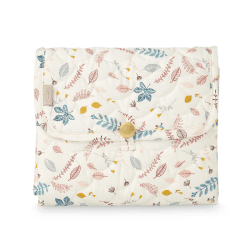 Image showing the Portable Travel Changing Mat with Print, Pressed Leaves Rose product.