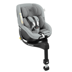 Image showing the Mica Pro Eco i-Size Baby & Toddler Car Seat with 360° Rotation & Recycled Fabrics, from Birth, Authentic Grey product.