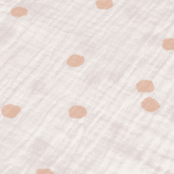 Image showing the Little Mateys Pack of 3 Muslins, 60 x 60cm, Spicy Orange product.