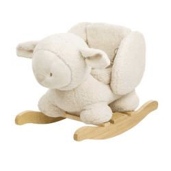 Image showing the Teddy Bear Sheep Rocker, Ecru product.