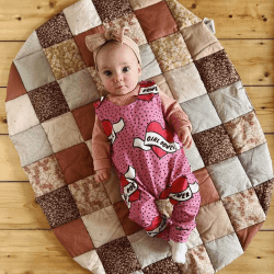 Image showing the Sleeveless Romper, 0 - 3 Months, Girl Power product.