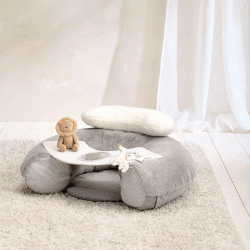 Image showing the Welcome to the World Soft Sit & Play Floor Seat, Elephant product.