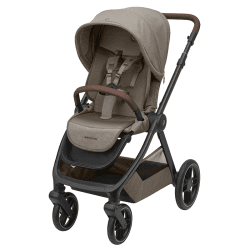 Image showing the Oxford Complete 9 Piece Travel System Bundle (+ Pebble 360 Car Seat), Twillic Truffle product.