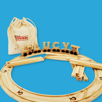 Image showing the Natural Wooden Letter L, Natural product.