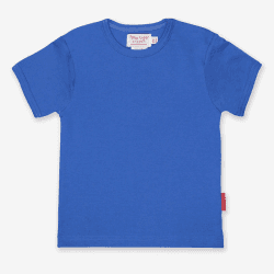 Image showing the Basic Organic Cotton T-Shirt, 3 - 6 Months, Blue product.