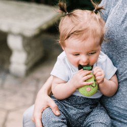Image showing the Friendly Pear Rattle product.