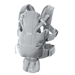 Image showing the Move Baby Carrier, 3D Mesh, Grey product.