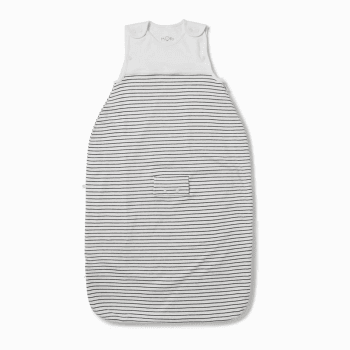 Image showing the Clever Sleeping Bag, 1.5 TOG, 0 - 24 Months, Grey Stripe product.