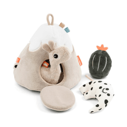 Image showing the Lalee Hide & Seek Mountain Toy, Colour Mix product.