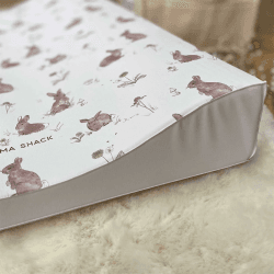 Image showing the Anti Roll Changing Mat, Bunnies product.