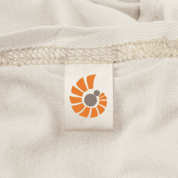 Image showing the Aura Soft Knit Baby Sling Wrap, Cream product.