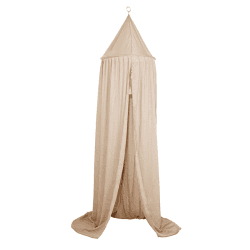 Image showing the Pure Muslin Canopy, Beige product.