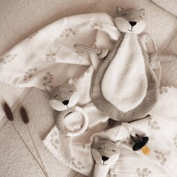 Image showing the Fox Cuddle Cloth Comforter product.