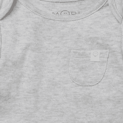 Image showing the Long Sleeve T-Shirt, 0 - 3 Months, Grey product.