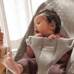 Image showing the Bliss Bouncer, Mesh, Grey Beige product.