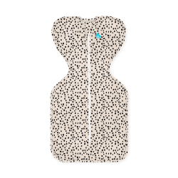 Image showing the Designer Original Swaddle Sleeping Bag, 0.5 Tog, 1 - 3 Months, Animal Print Beige product.